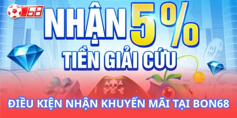 Điều kiện nhận khuyến mãi tại BON68